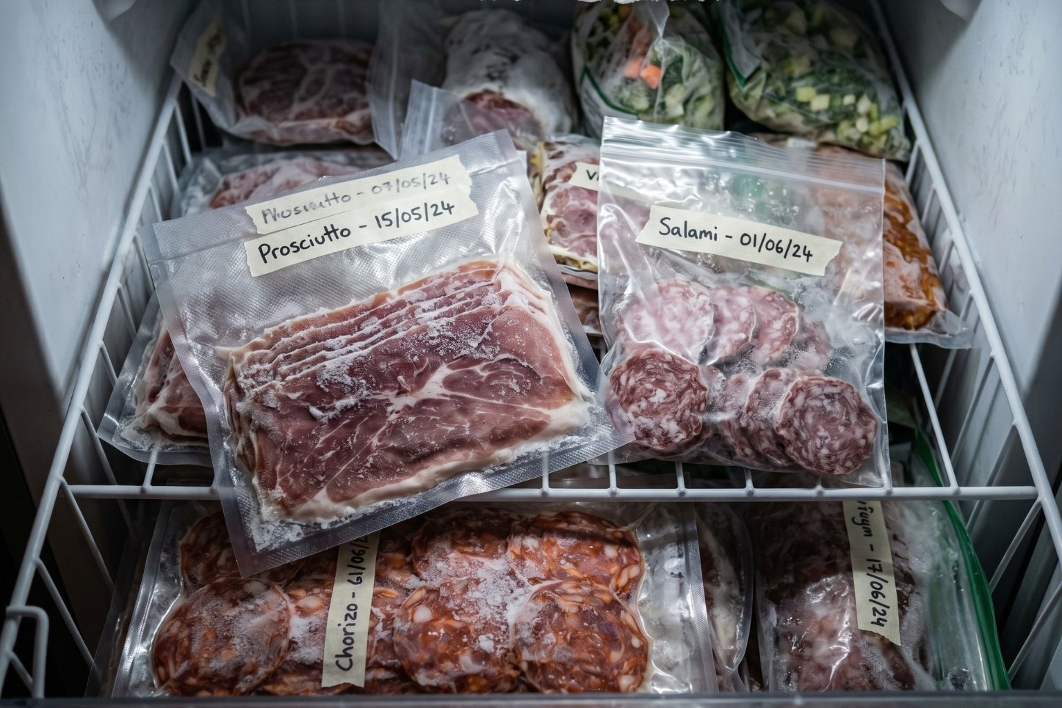 Combien de temps peut-on congeler de la charcuterie