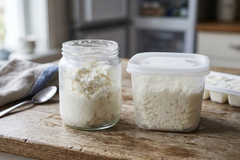Peut-on congeler de la ricotta