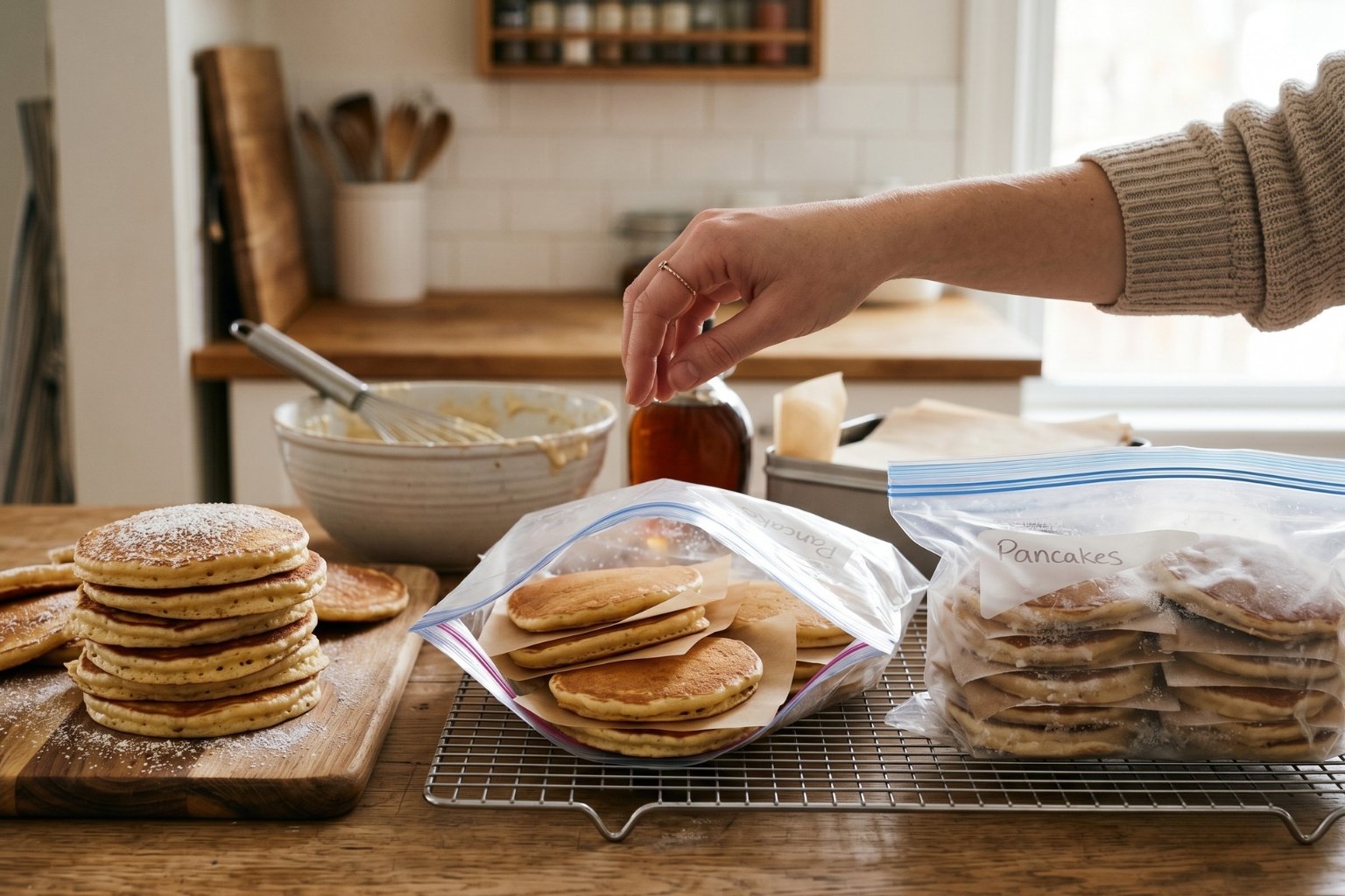 Peut-on congeler des pancakes
