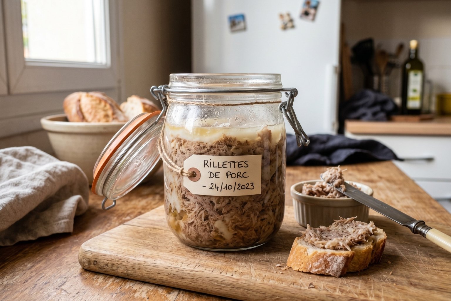 Peut-on congeler des rillettes