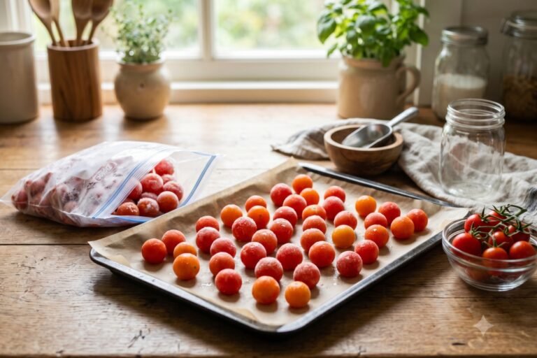 Peut-on congeler des tomates cerises