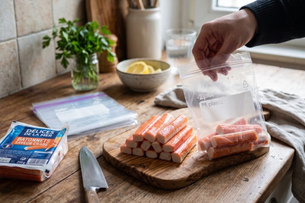 Peut-on congeler du surimi
