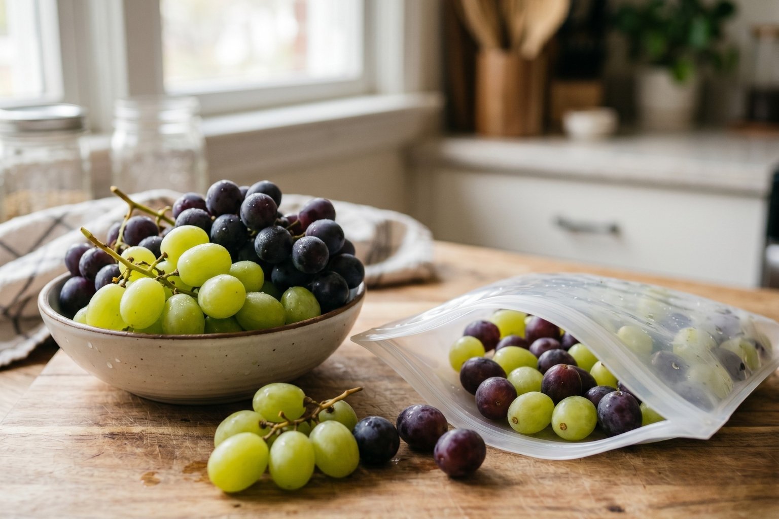 Peut-on congeler les raisins