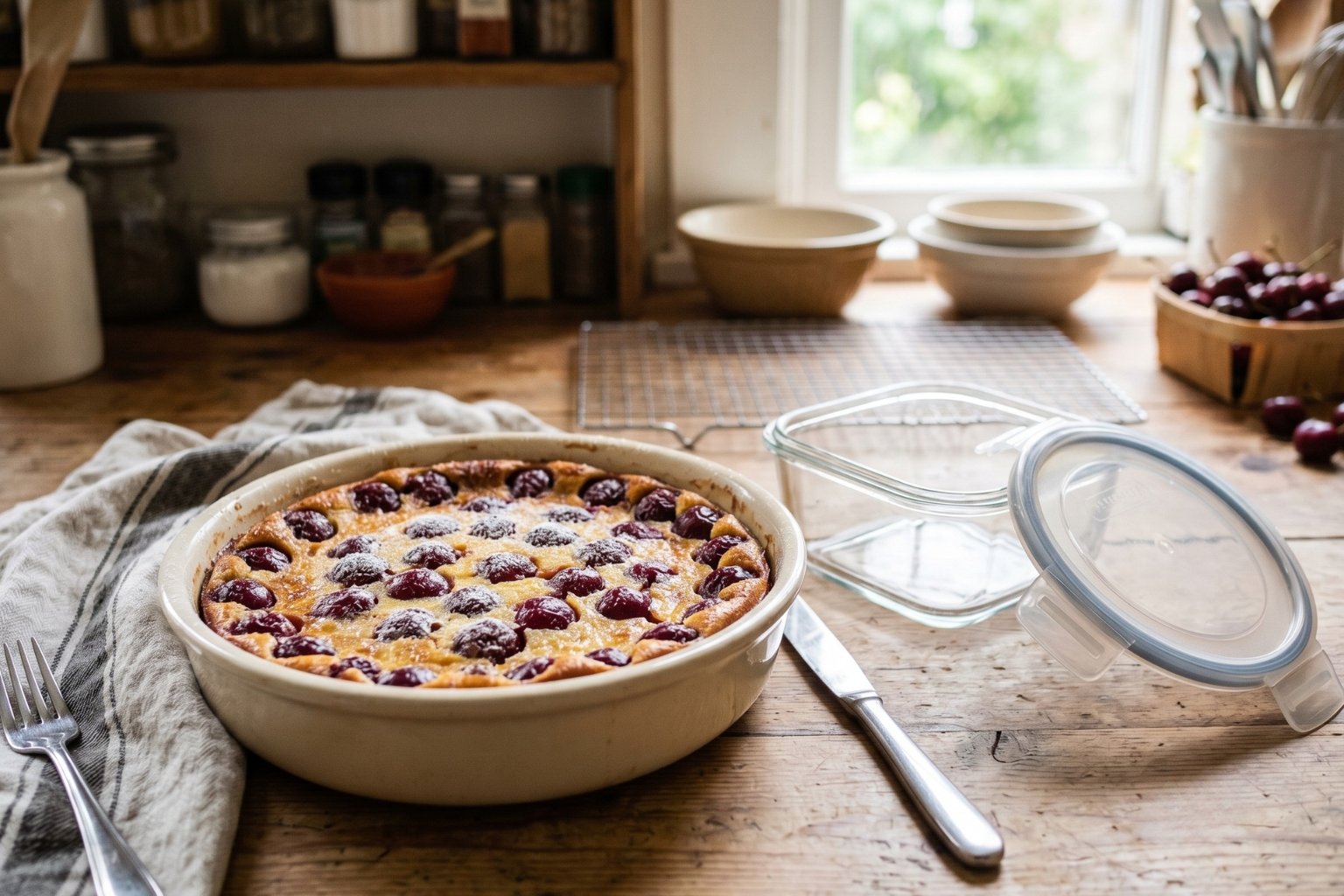 Peut-on congeler un clafoutis aux cerises