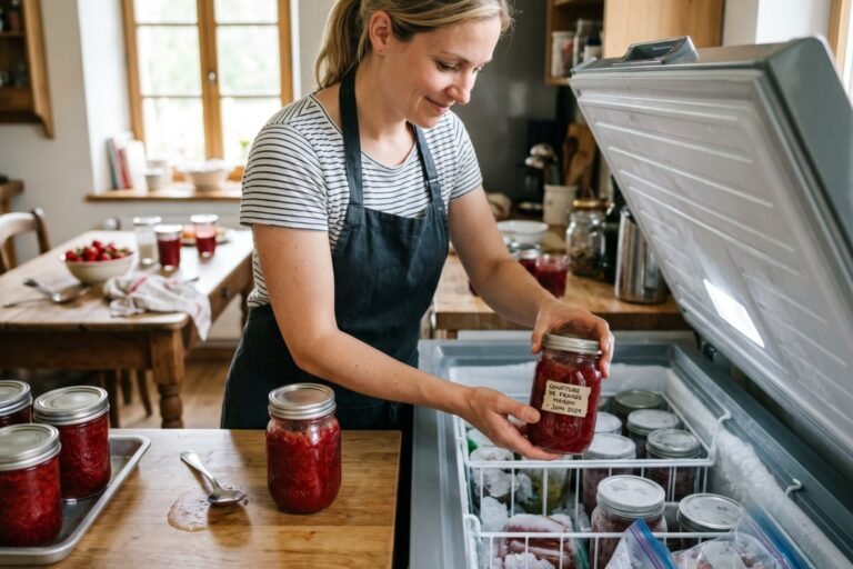 peut on congeler de la confiture